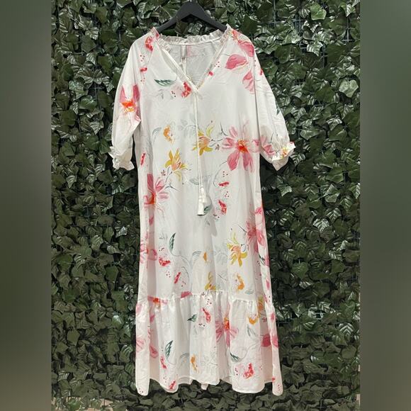 NWT! NoraCora Floral Maxi Size: XXL - Picture 1 of 3